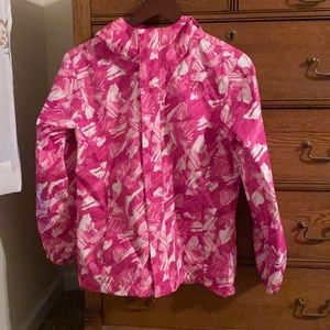 North Face raincoat
